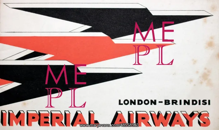 : Poster, Imperial Airways : Poster, Imperial Airways