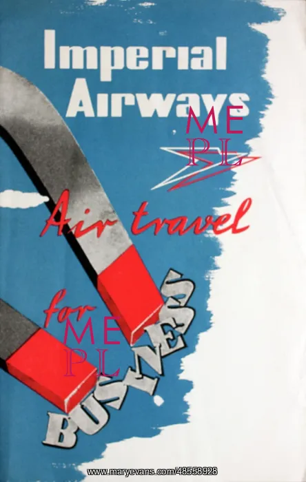 : Poster, Imperial Airways : Poster, Imperial Airways
