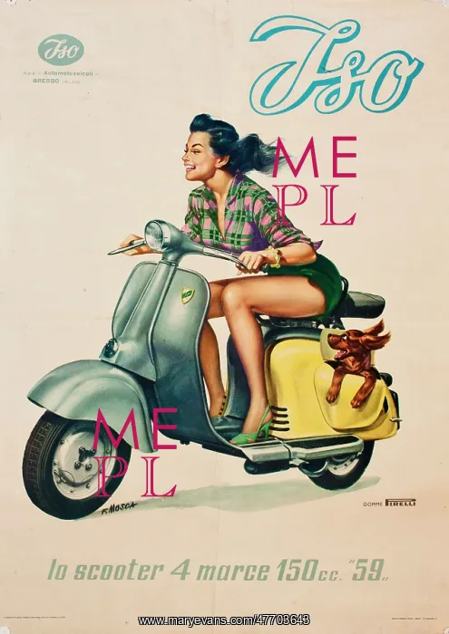  : Poster, Iso Scooter
