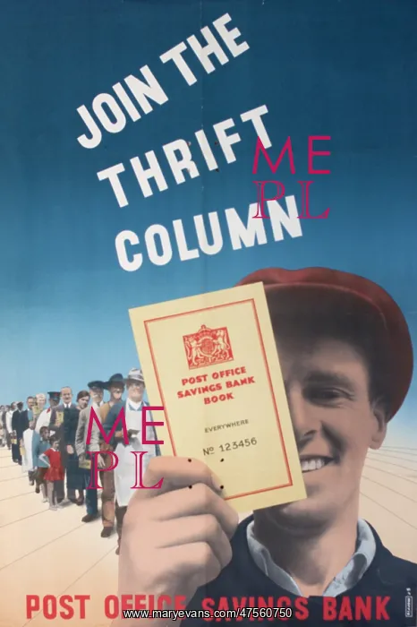 : Poster, Join the Thrift Column : Poster, Join the Thrift Column