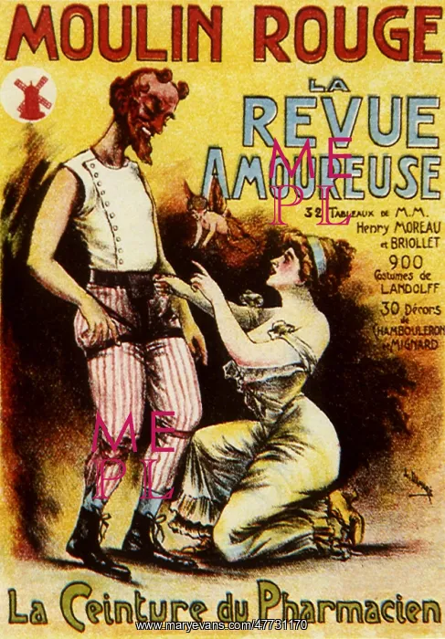  : Poster for Le Revue Amoureuse