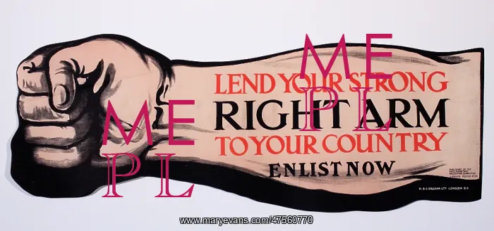 : Poster, Lend Your Strong Right Arm to your Country : Poster, Lend Your Strong Right Arm to your Country