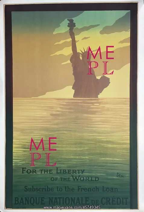 : Poster, For the Liberty of the World, Statue of Liberty : Poster, For the Liberty of the World, Statue of Liberty
