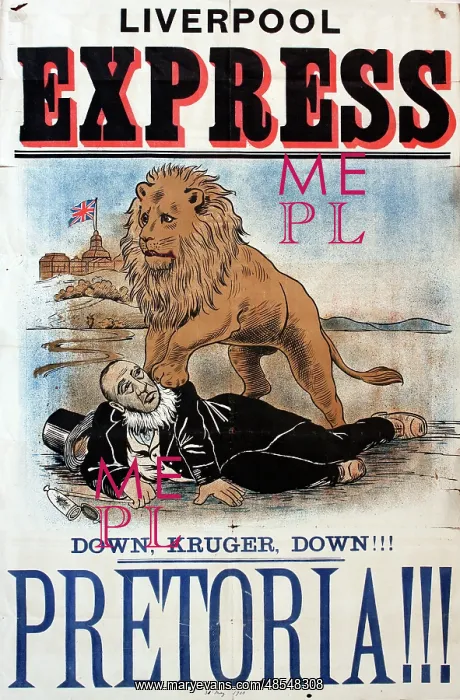 : Poster, Liverpool Express, Down Kruger, Down !!! : Poster, Liverpool Express, Down Kruger, Down !!!