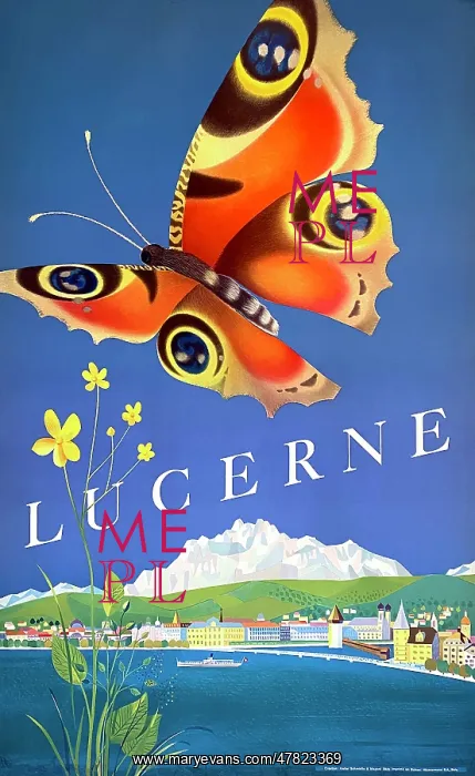 : Poster, Lucerne, Switzerland : Poster, Lucerne, Switzerland