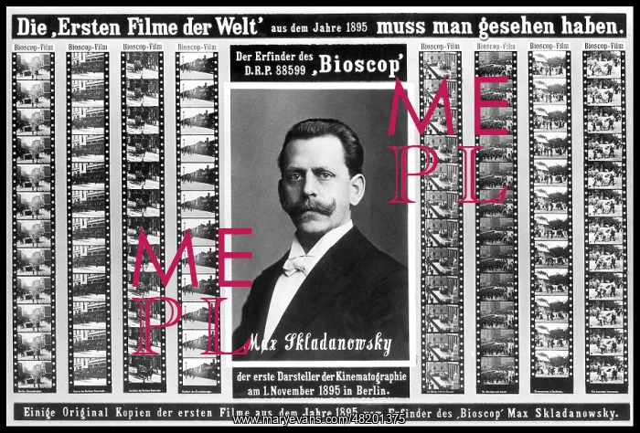 : Poster of Max Skladanowsky : Poster of Max Skladanowsky