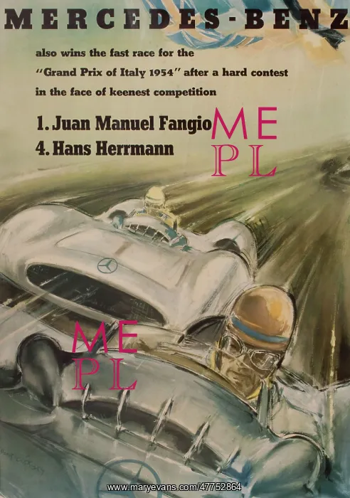  : Poster, Mercedes-Benz