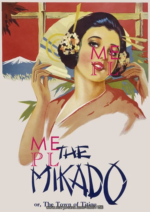  : Poster for The Mikado