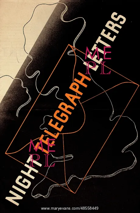  : Poster, Night Telegraph Letters