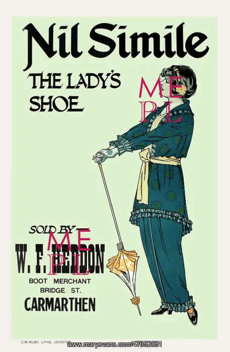 : Poster, Nil Simile, The Lady's Shoe : Poster, Nil Simile, The Lady's Shoe