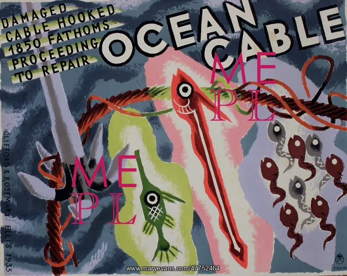 : Poster, Ocean Cable : Poster, Ocean Cable