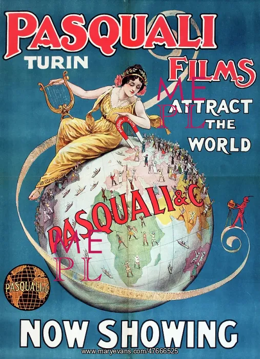 : Poster, Pasquali Films, Turin : Poster, Pasquali Films, Turin