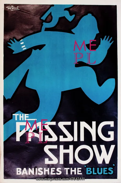 : Poster, The Passing Show Banishes the Blues : Poster, The Passing Show Banishes the Blues