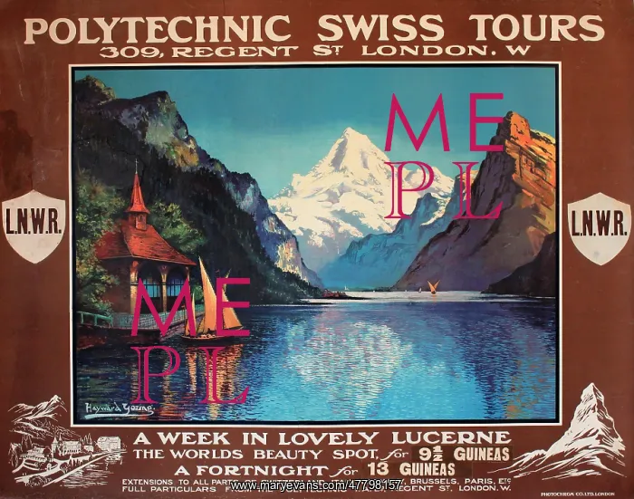: Poster, Polytechnic Swiss Tours, Lucerne : Poster, Polytechnic Swiss Tours, Lucerne