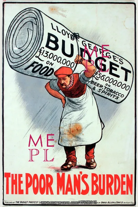 : Poster, The Poor Man's Burden : Poster, The Poor Man's Burden