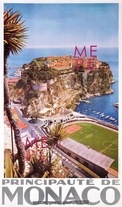 : Poster, Principality of Monaco : Poster, Principality of Monaco