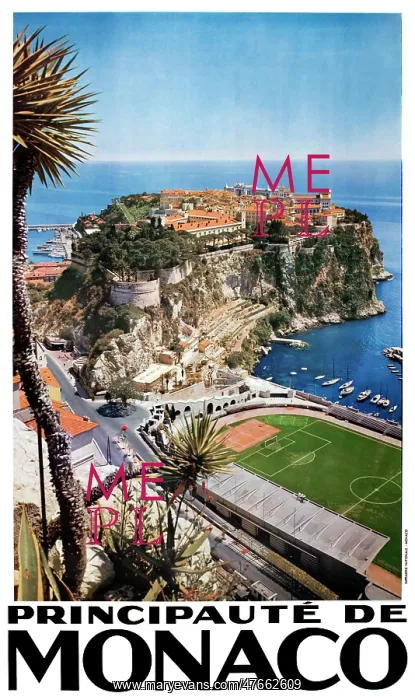  : Poster, Principality of Monaco