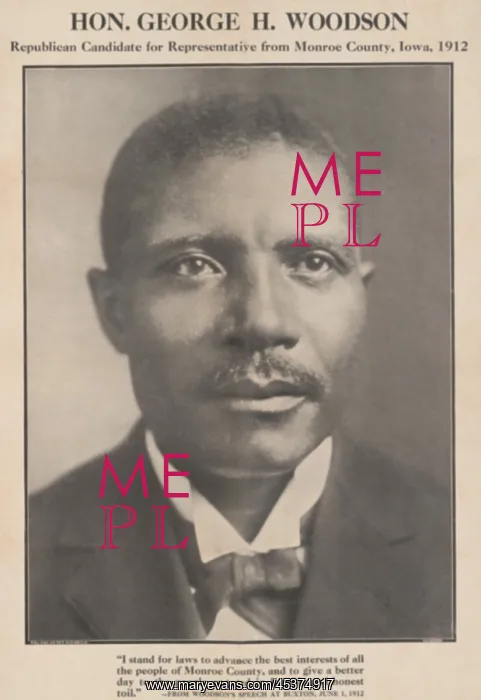 : Poster promoting the election of George H : Poster promoting the election of George H