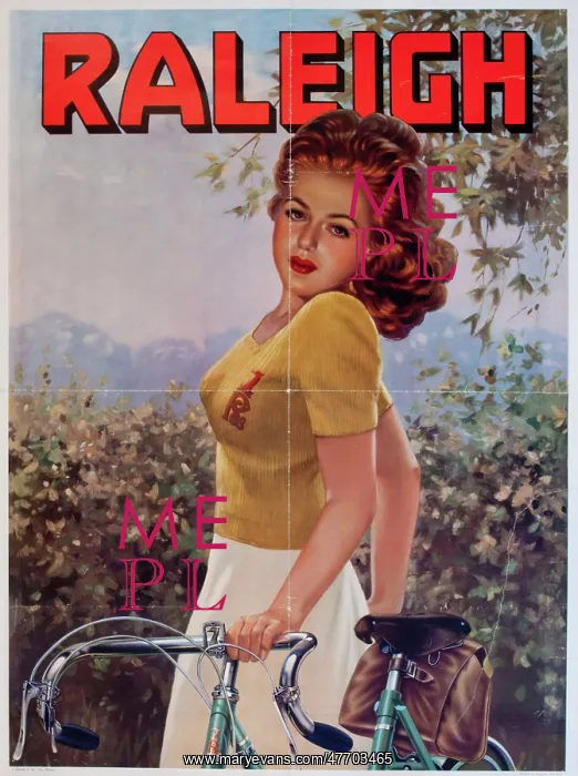  : Poster, Raleigh bicycles
