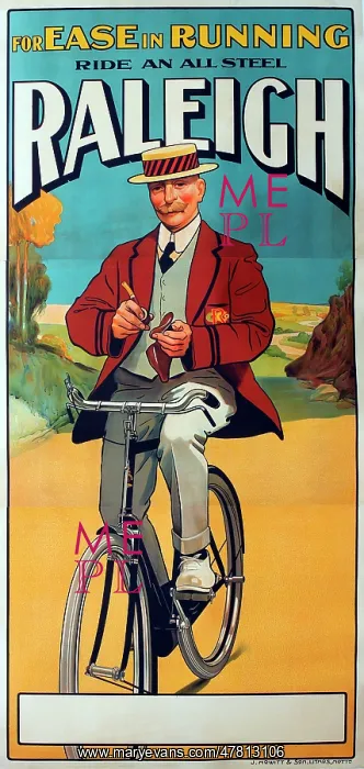 : Poster, Raleigh bicycles : Poster, Raleigh bicycles