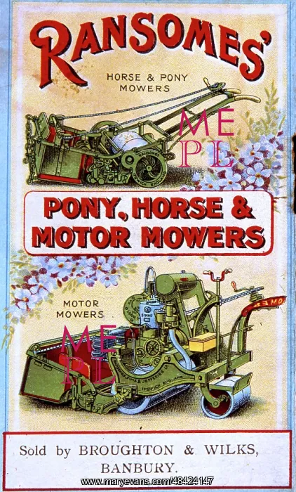  : Poster, Ransomes Lawnmowers