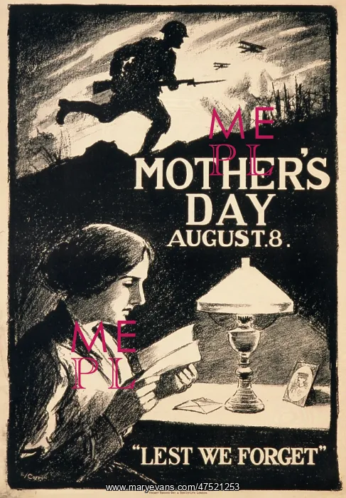: Poster reminder of Mother's Day : Poster reminder of Mother's Day