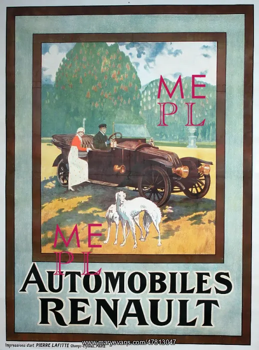  : Poster, Renault Cars