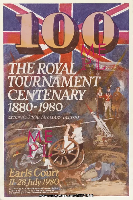 : Poster for the Royal Tournament 1980 : Poster for the Royal Tournament 1980