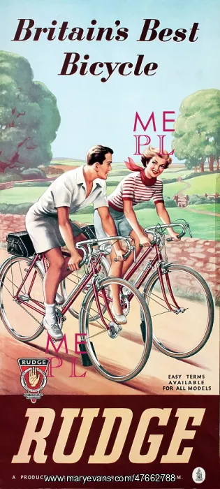 : Poster, Rudge, Britain's Best Bicycle : Poster, Rudge, Britain's Best Bicycle
