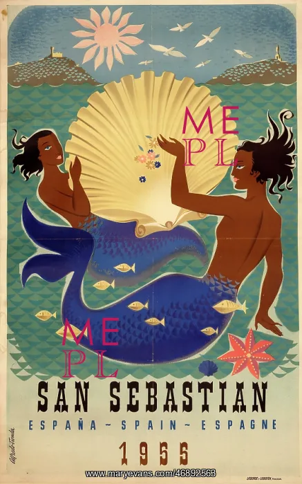 : Poster, San Sebastian, Spain : Poster, San Sebastian, Spain