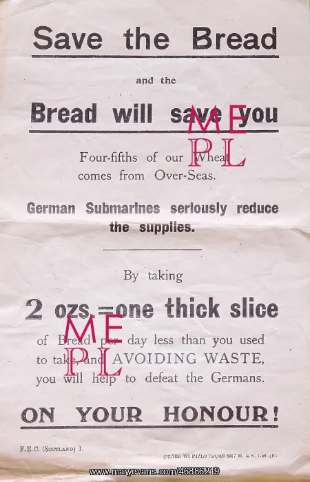  : Poster Save Bread