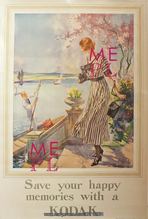 : Poster, Save your happy memories with a Kodak : Poster, Save your happy memories with a Kodak