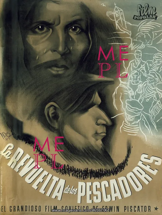 : Poster of a Soviet popular film called Revolt : Poster of a Soviet popular film called Revolt