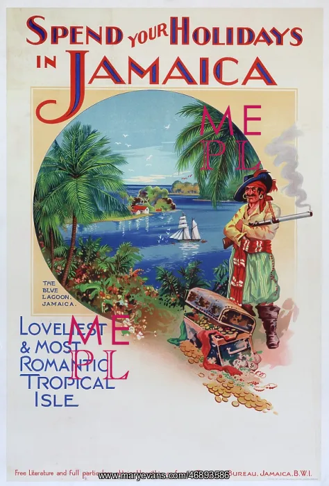: Poster, Spend your Holidays in Jamaica : Poster, Spend your Holidays in Jamaica