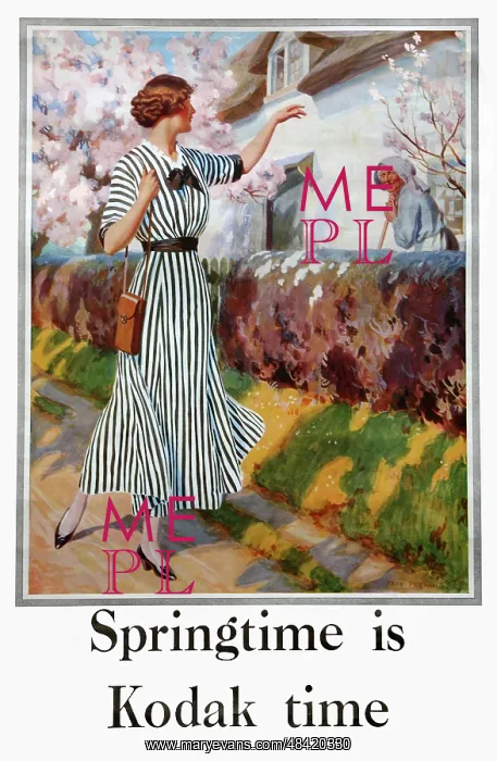 : Poster, Springtime is Kodak Time : Poster, Springtime is Kodak Time