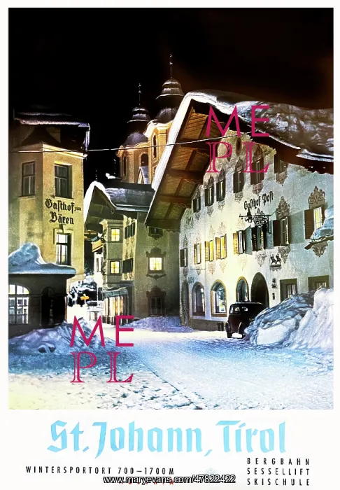  : Poster, St Johann, Tyrol, Austria
