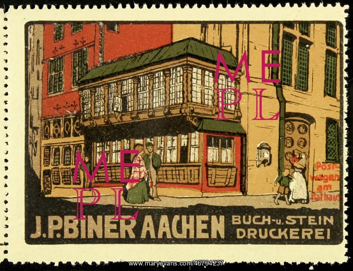 : Poster stamp Biner Aachen : Poster stamp Biner Aachen