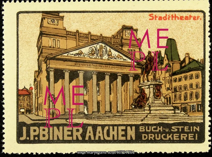: Poster stamp Biner Aachen : Poster stamp Biner Aachen