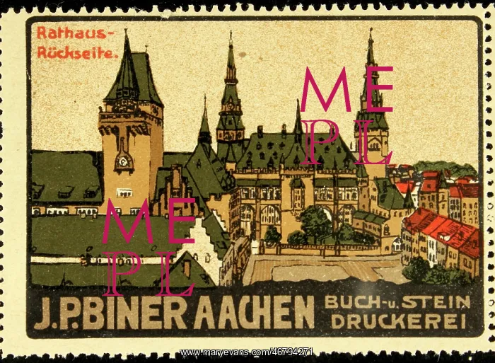 : Poster stamp Biner Aachen : Poster stamp Biner Aachen