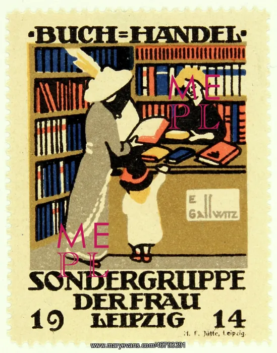 : Poster stamp BUGRA 1914 : Poster stamp BUGRA 1914