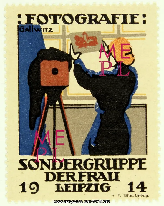: Poster stamp BUGRA 1914 : Poster stamp BUGRA 1914