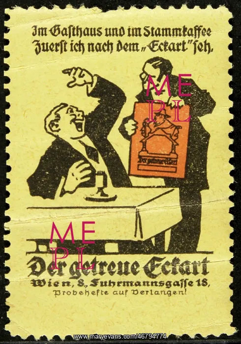 : Poster stamp Der getreue Eckart : Poster stamp Der getreue Eckart
