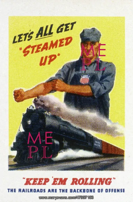 : Poster stamp design, Keep Em Rolling : Poster stamp design, Keep Em Rolling