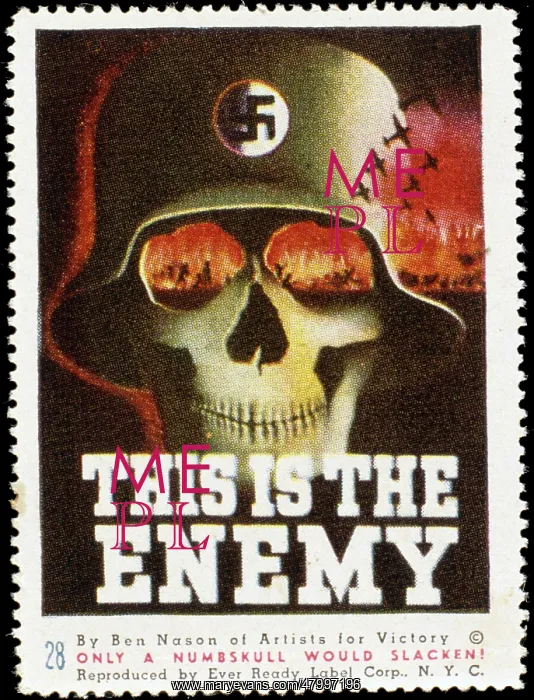  : Poster stamp design, This is the Enemy