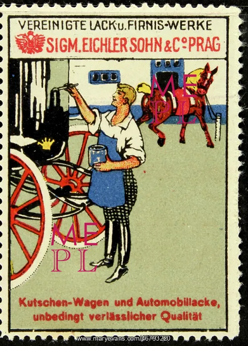 : Poster stamp Eichler factory : Poster stamp Eichler factory