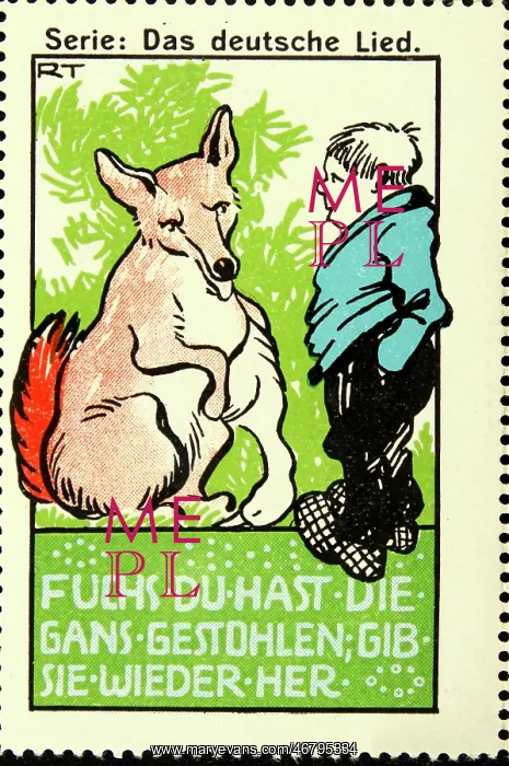 : Poster Stamp The German Song : Poster Stamp The German Song