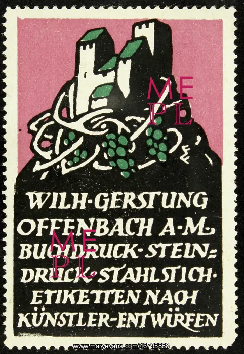 : Poster stamp Gerstung : Poster stamp Gerstung