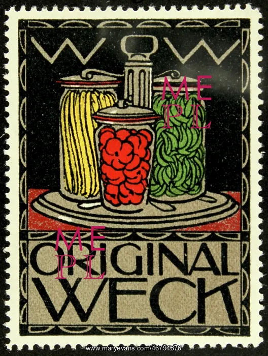 : Poster stamp Original Weck : Poster stamp Original Weck