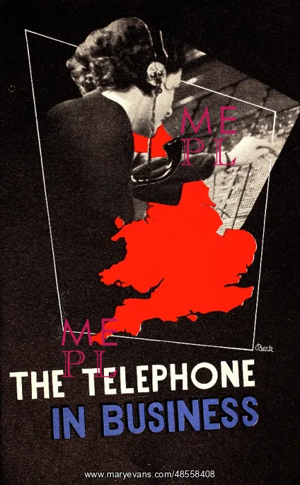 : Poster, The Telephone in Business : Poster, The Telephone in Business