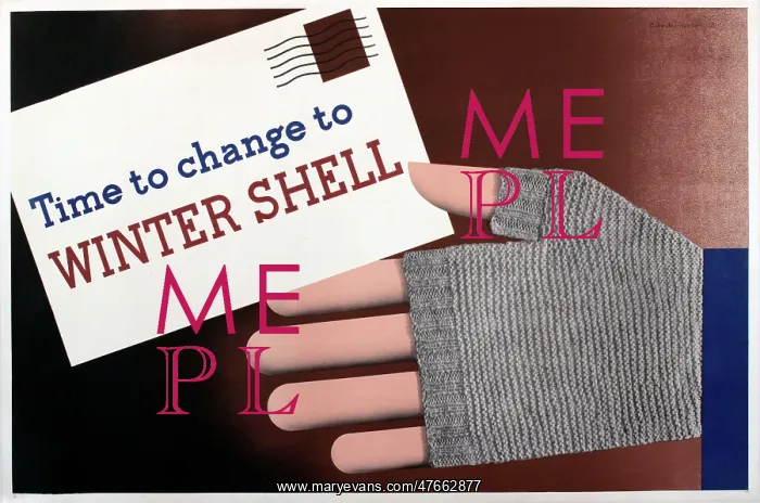 : Poster, Time to change to Winter Shell : Poster, Time to change to Winter Shell
